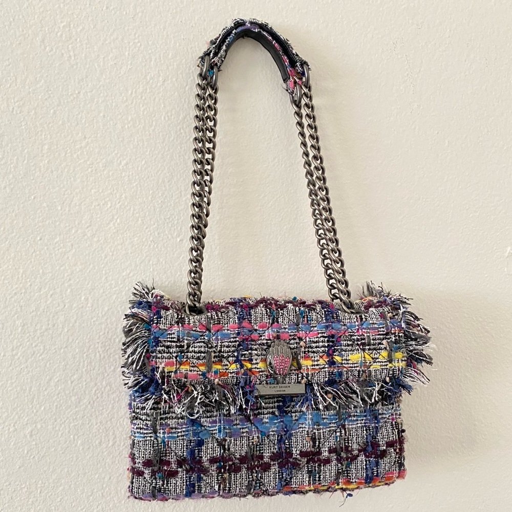 Kurt Geiger Tweed Purse